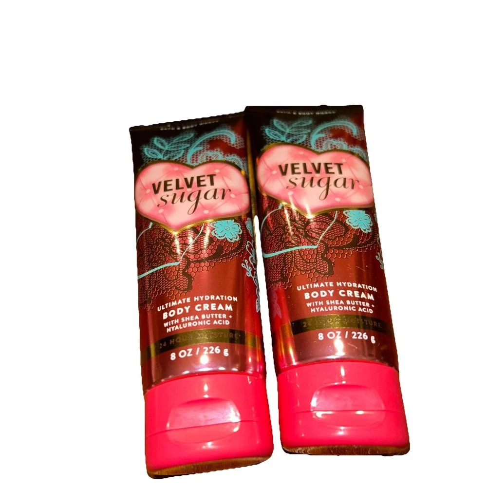 2 Bath & Body Works Velvet Sugar Body Crème  New